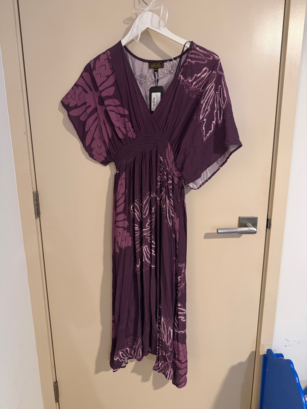 Purple Floral Maxi Dress - Kahulale’a